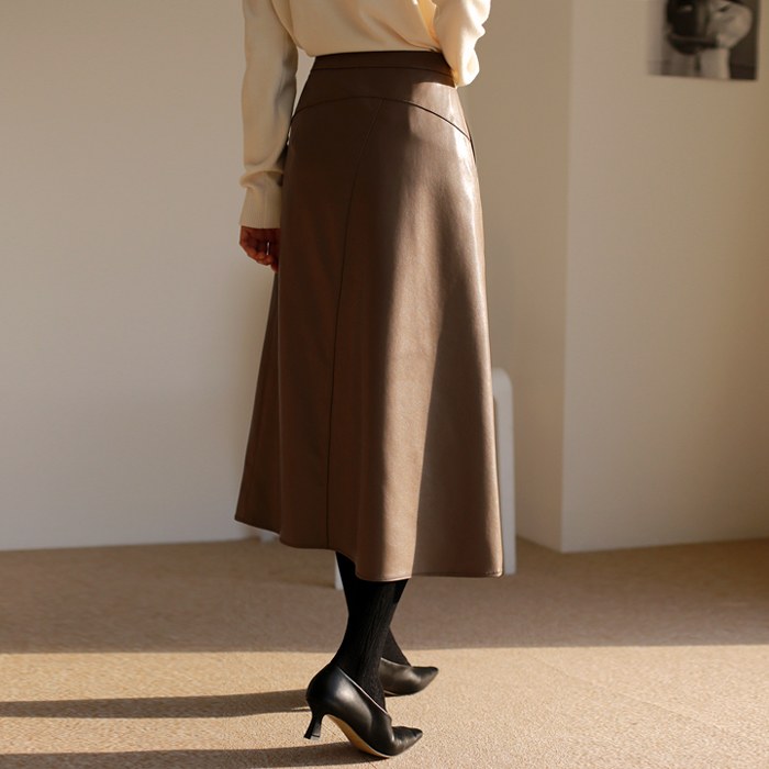 Elo Leather Skirt