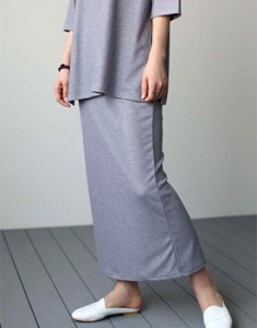 Moss long skirt - 2c