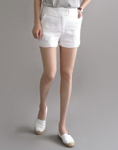 PRA * linen 40cm shorts