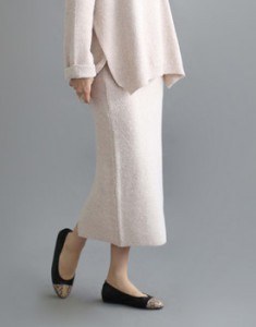 Corso knit long skirt - 3c
