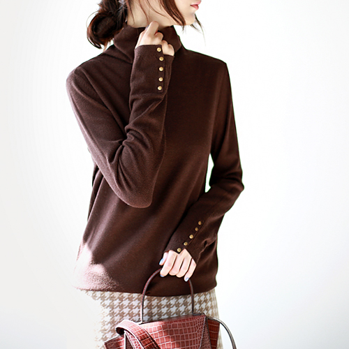 Snap turtleneck - 5c