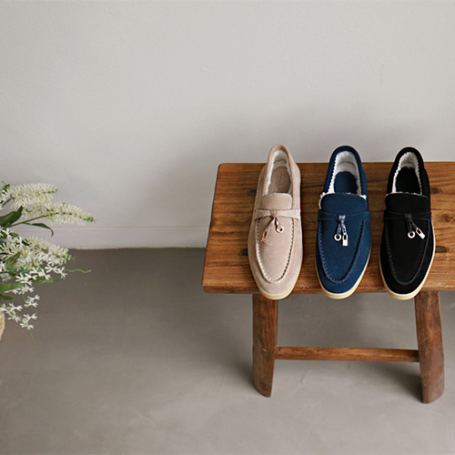 Loro Fleece Loafers - 3c