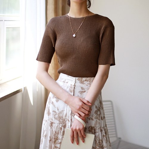 around knit top