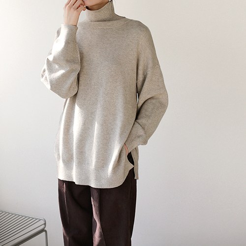Plain Long knit
