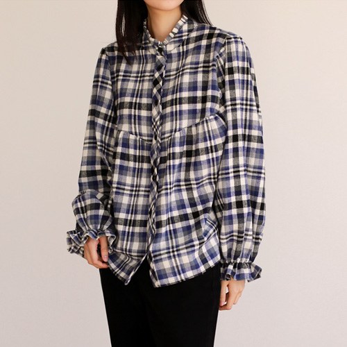 MARANT Check Blouse