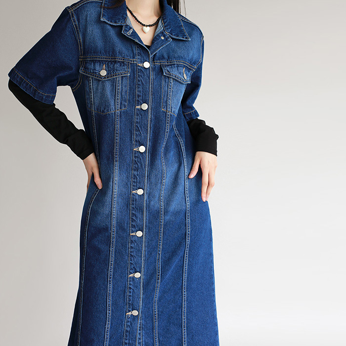 Wales Denim Onepiece