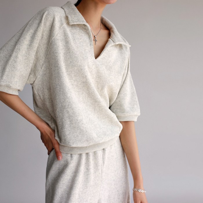 Terry Ale Collar Tee