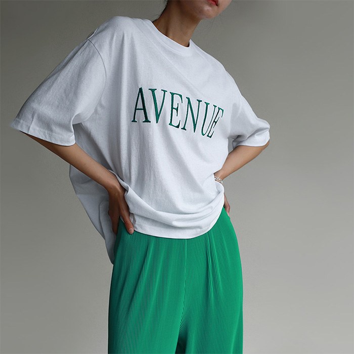 Avenue Embroidery Half Tee