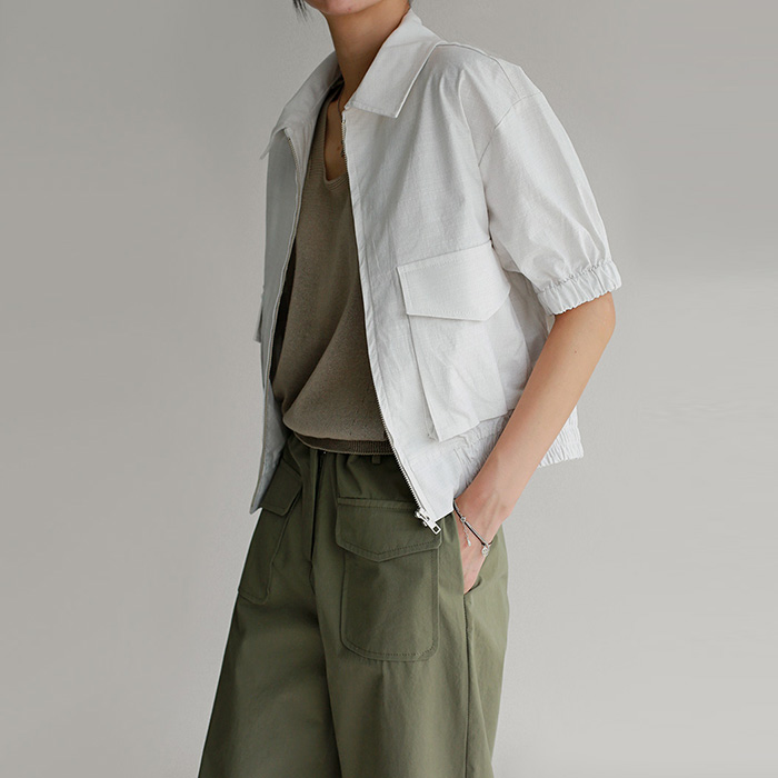 Half Sleeve Blouson