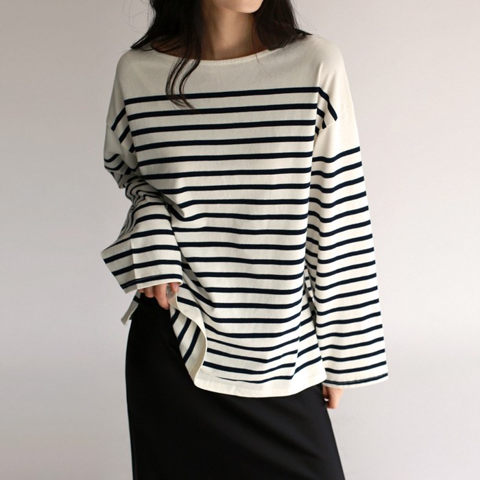 Bern Stripe Long Tee