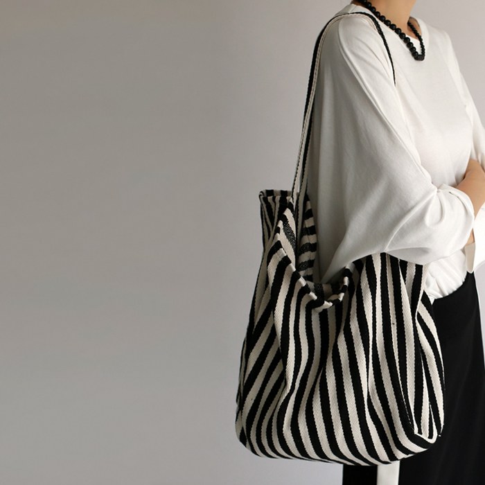 Day Stripe Shopper Bag