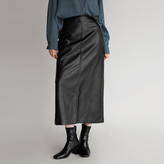 Garret Leather Skirt