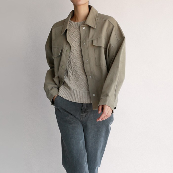 Mild shirt jacket