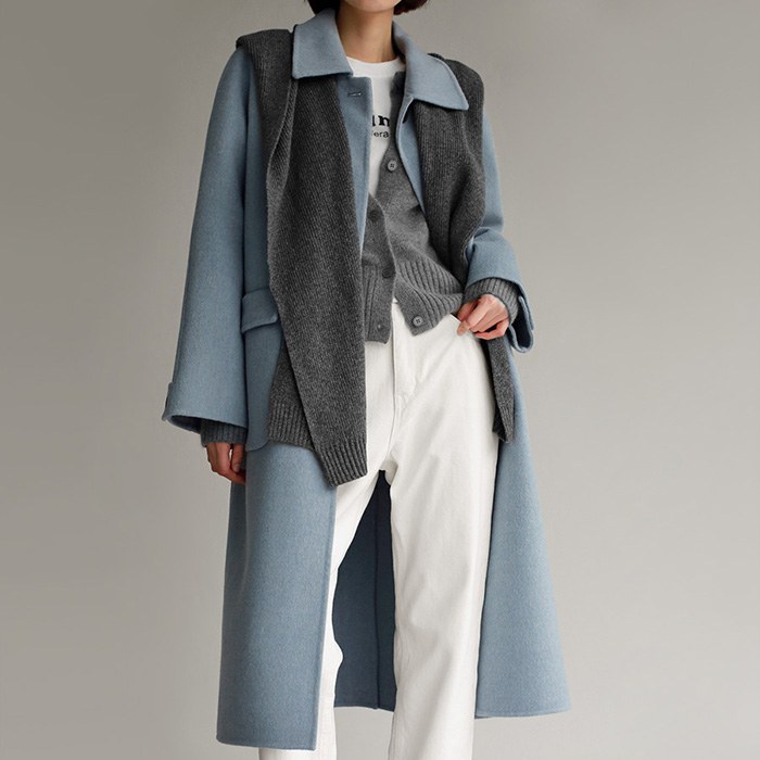 Sand Handmade Long Coat