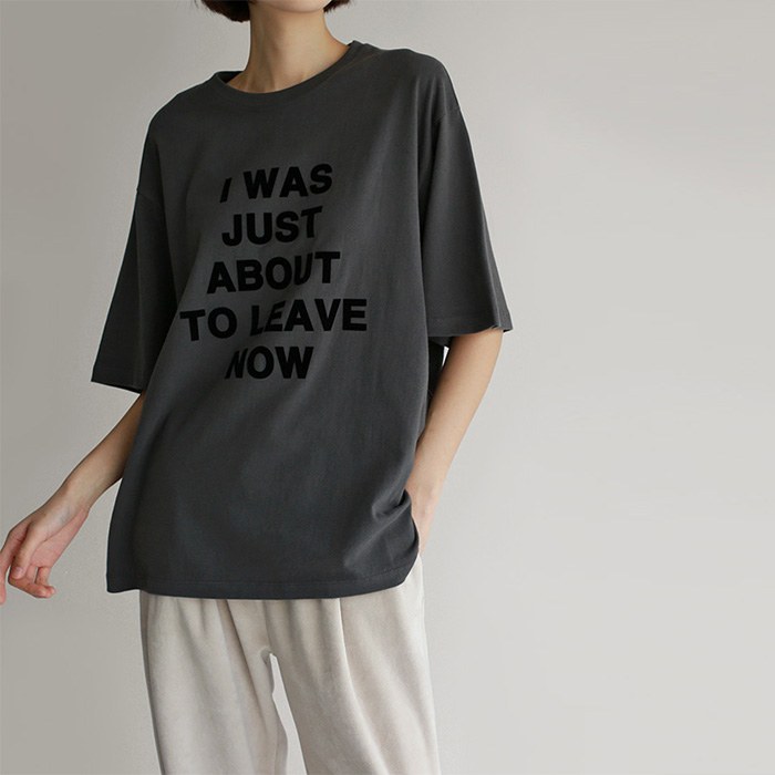 About Flocking Long Tee