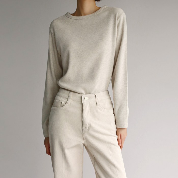 Soft fleece tee