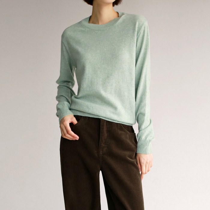 Alo Crew Neck Knit Top