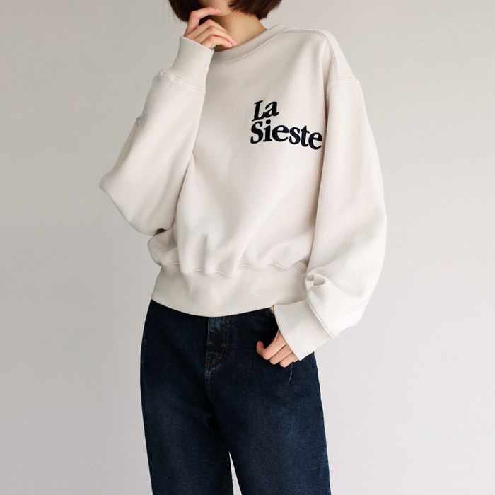 Siesta fleece sweatshirt