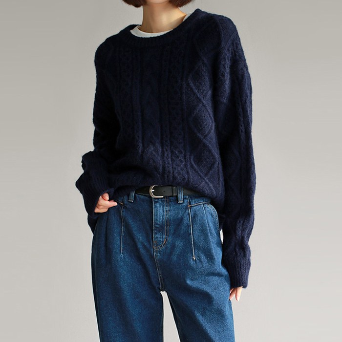 Fisherman Knit Top