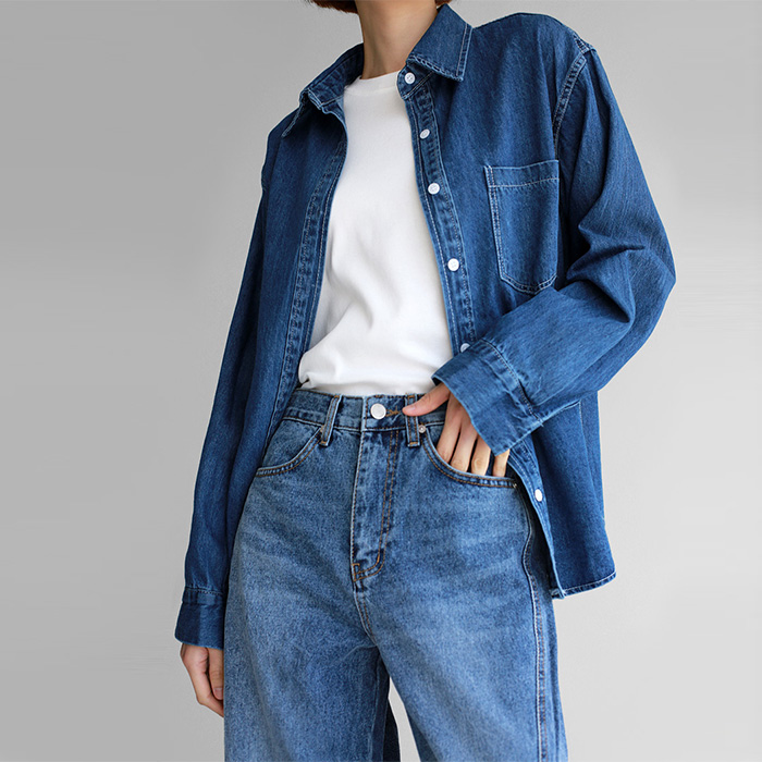 Anne's  Denim Shirt