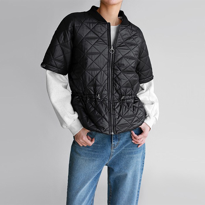 Hlaf Sleeve Quilting Vest