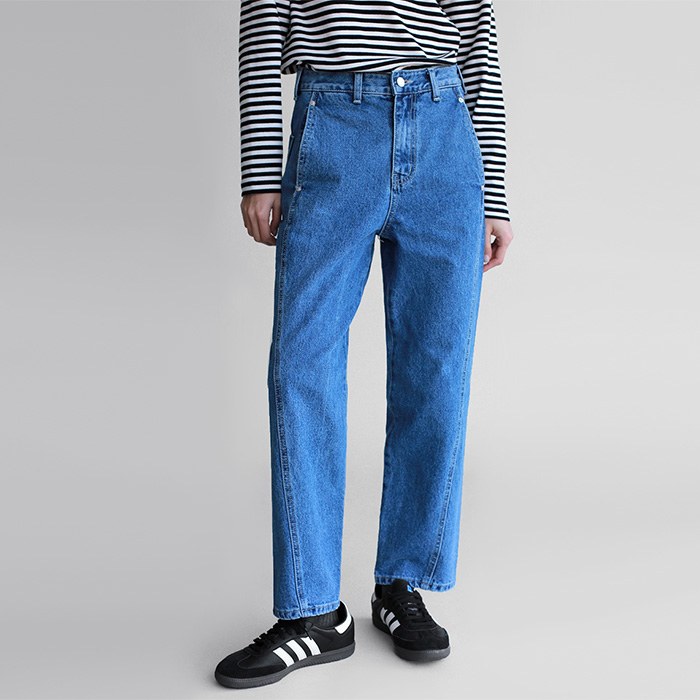 Line Denim Pants