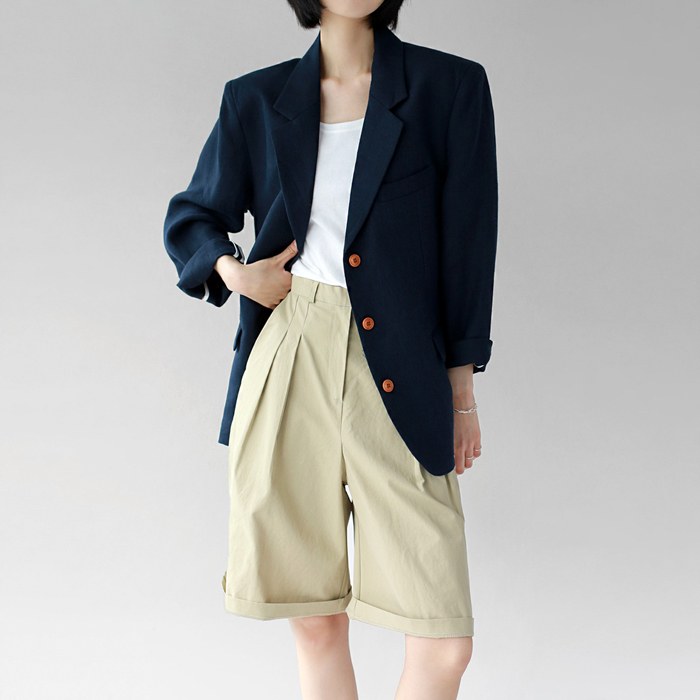 Isaac linen jacket
