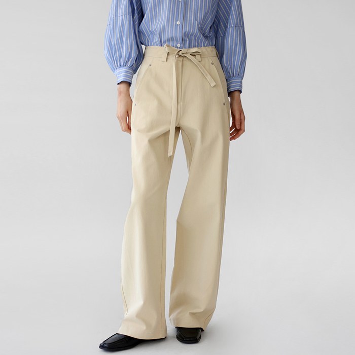 Hoop wide pants