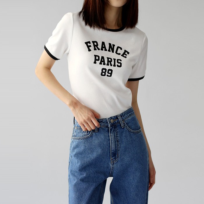 FRANCE Half Sleeve Tee