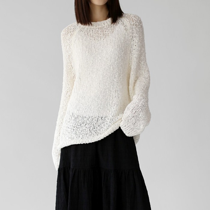 Emil Popcorn Knit Top