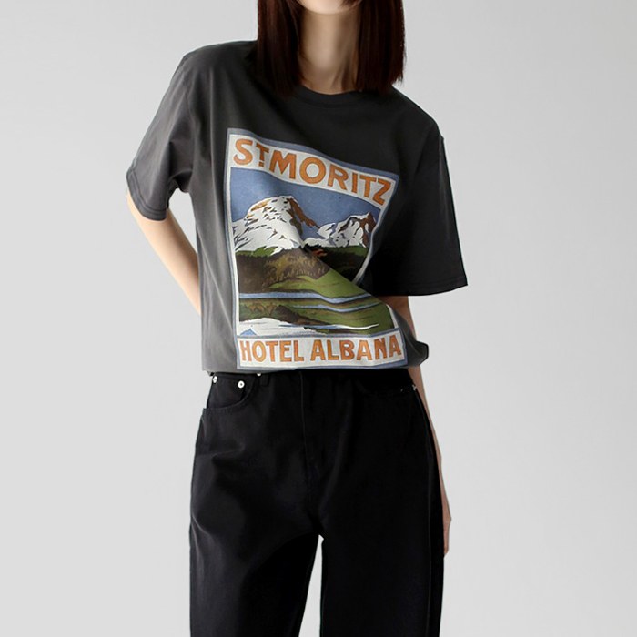 Mountain Half Sleeve Tee