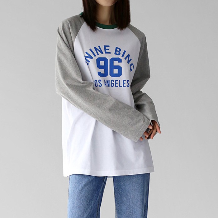 96 Raglan Long Tee