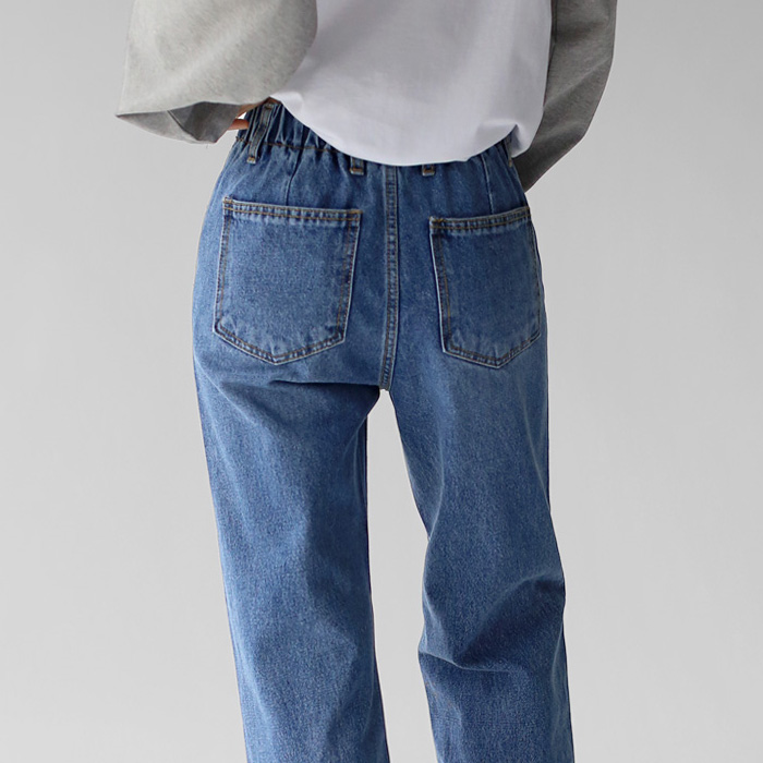 Spring stand denim pants