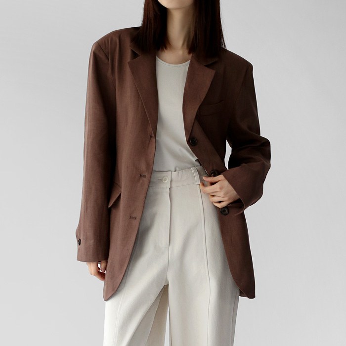 Colin Linen Jacket
