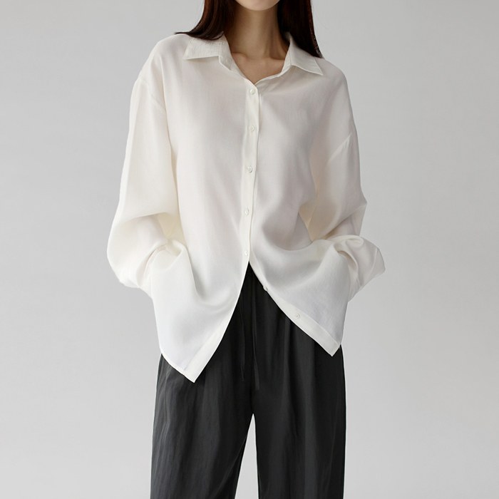 Letter long shirt