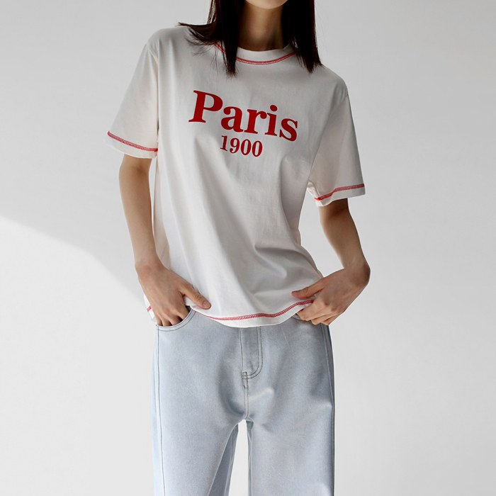 Paris Line Tee