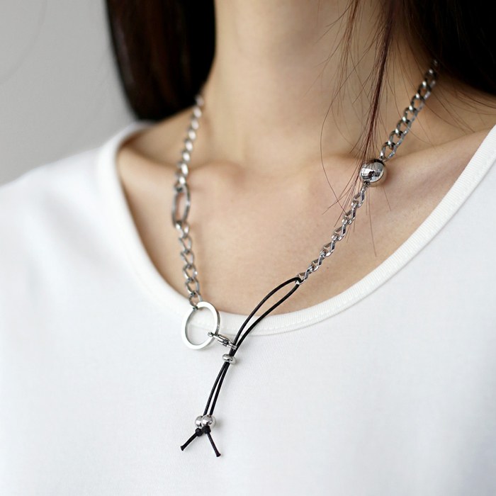 Two Ring Necklace