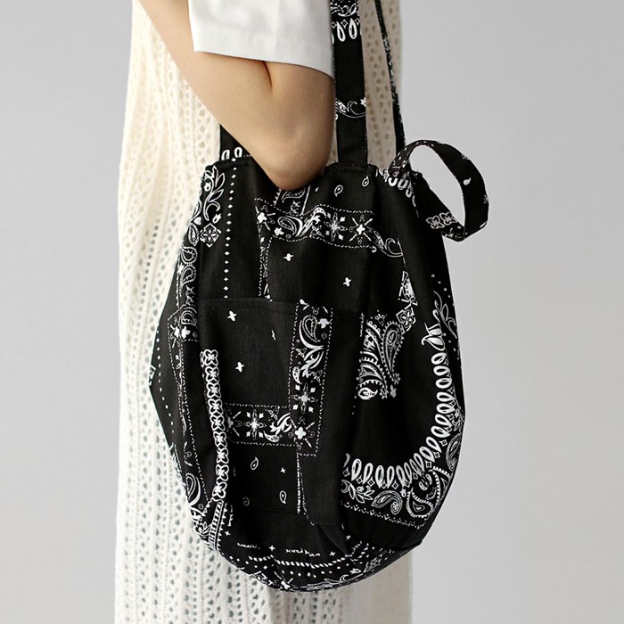 Two Way Paisley Eco Bag