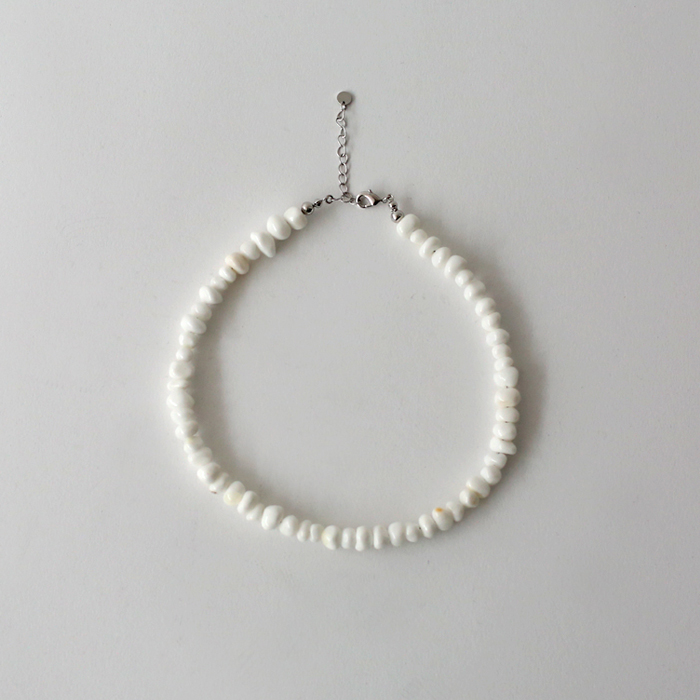 Natural jade necklace