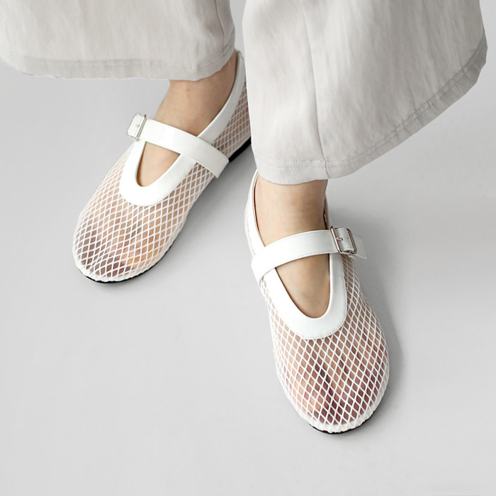 Mesh May Jane Shoes
