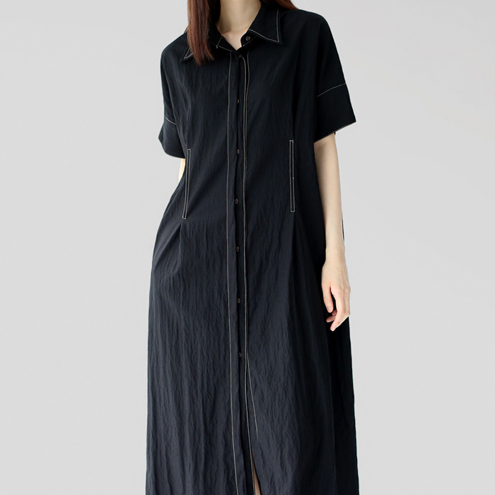 Stitch long one piece