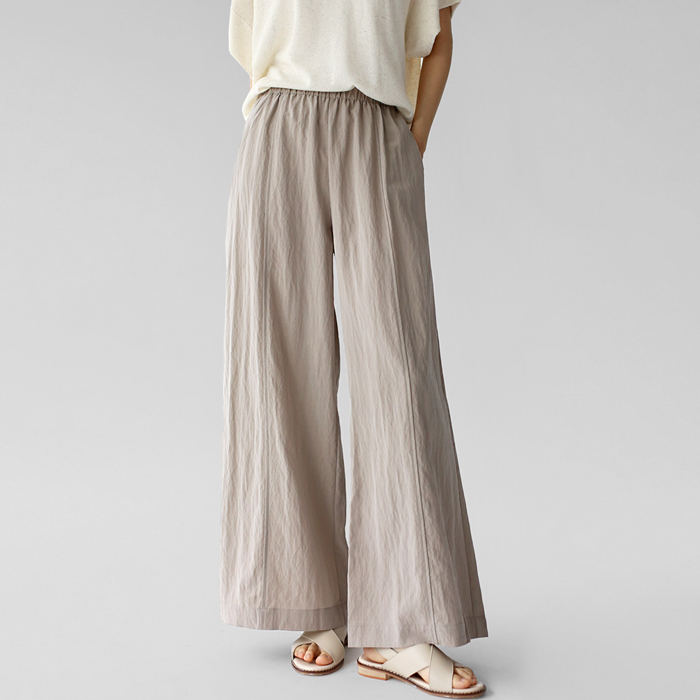 Kale wide pants
