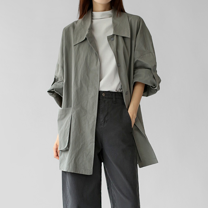 【秋冬新品 5% Off】卷袖野性战斗套装