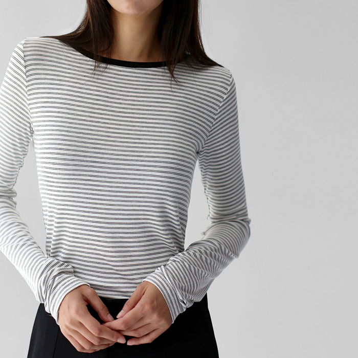 Striped Slim Tee