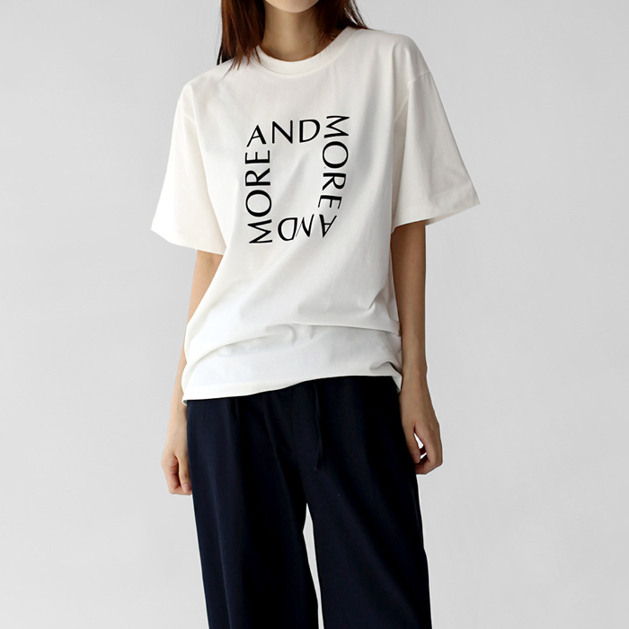 More Lettering Tee