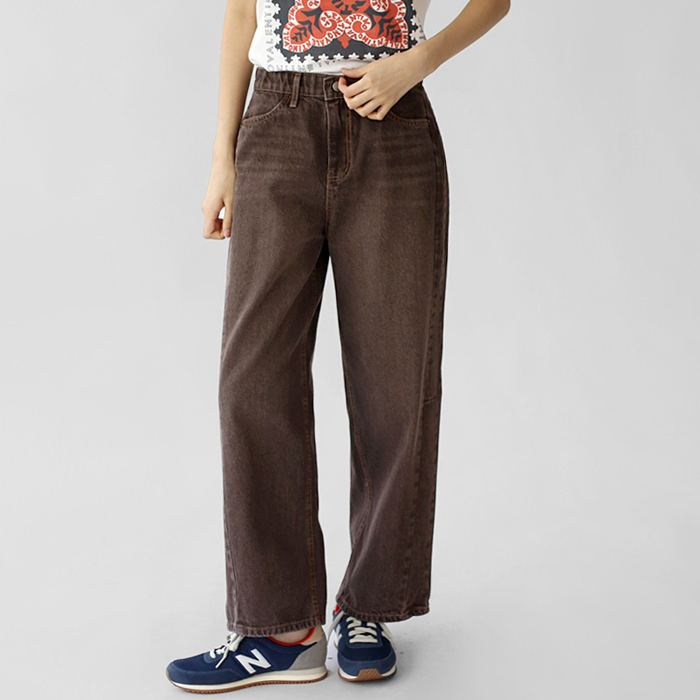 Pound denim pants
