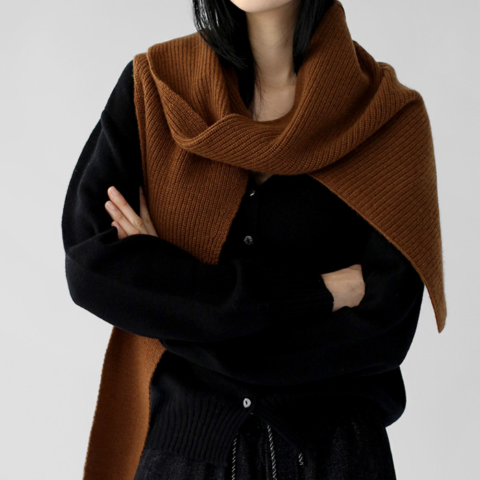 Cashmere blend shawl