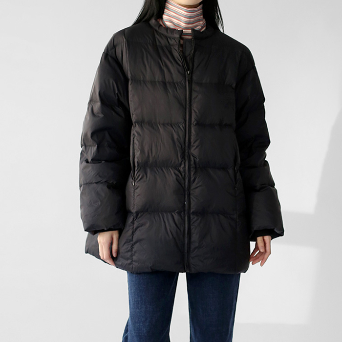 【秋冬新品5%折扣】圆领鸭绒半垫