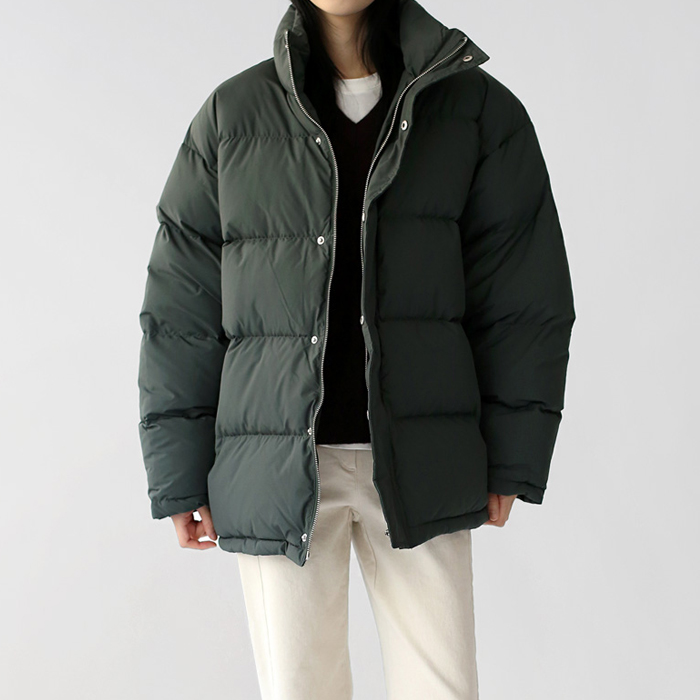 Moss duck down padding