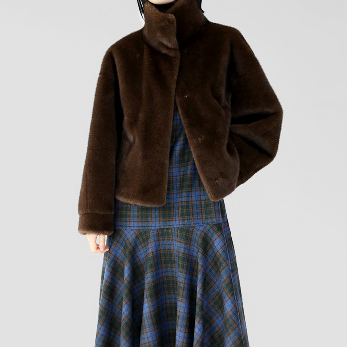 【秋冬新品5%折扣】Noi 皮草外套